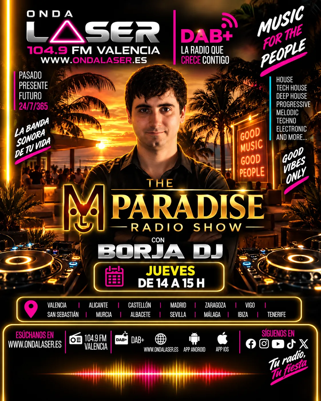 Portada de The Paradise Radio Show